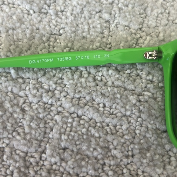 NWOT [Dolce and Gabbana] DG4170PM Green with Case - Picture 7 of 8